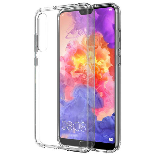 Slim Hybrid Acrylic Bumper Case for Huawei P20 Pro - Clear (Gloss Grip)